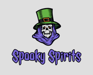 Halloween St. Patrick  logo design