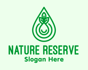 Natural Plant Extract logo design