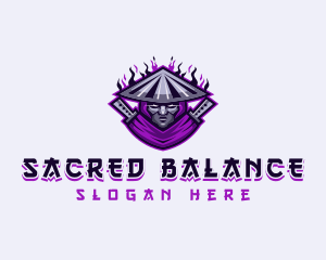 Ninja Assassin Hunter logo design