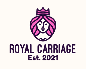 Royal Beauty Wellness logo design