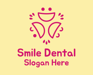 Smiley Faces Line Art Logo