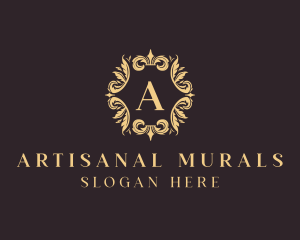 Luxury Floral Ornament logo design