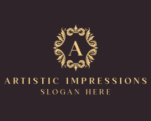 Luxury Floral Ornament logo design