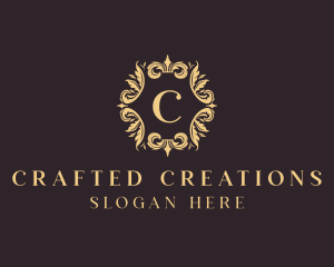 Luxury Floral Ornament logo design