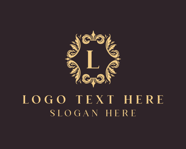 Luxury Floral Ornament logo