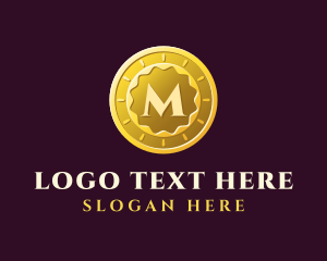 Banking Coin Currency logo design