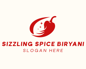 Red Chili Spice logo design