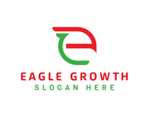 Eagle Tech E logo design