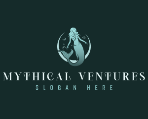 Siren Sea Mermaid logo design