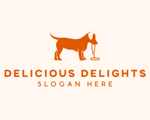 Orange Puppy Leash Logo