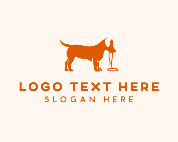 Dog Walker logo example 1