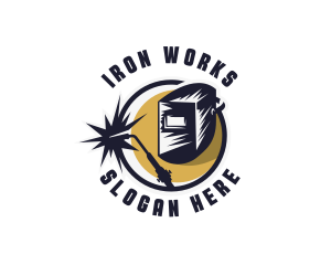 Industrial Welding Fabrication logo design