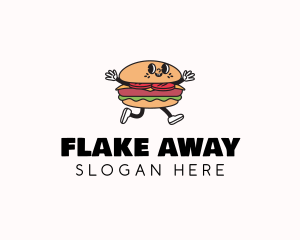 Hamburger Snack Restaurant logo design