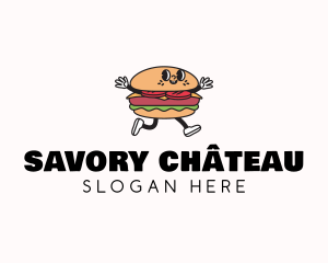 Hamburger Snack Restaurant logo design