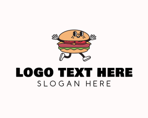 Hamburger - Hamburger Snack Restaurant logo design