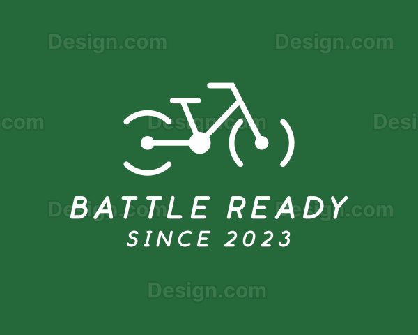 Simple Bicycle Racing Logo
