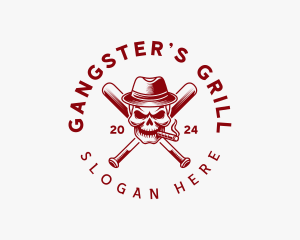 Skull Mafia Gangster  logo