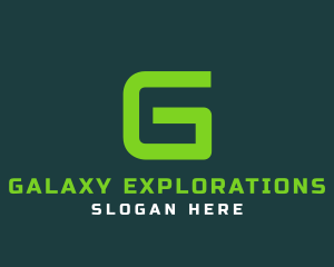 Gaming Green Letter G logo design