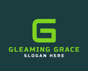 Gaming Green Letter G logo design