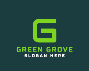 Gaming Green Letter G logo design