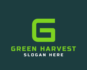 Gaming Green Letter G logo design