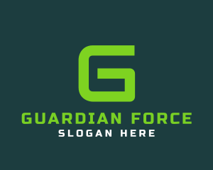 Gaming Green Letter G logo design