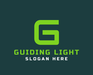 Gaming Green Letter G logo design