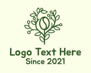 Coffee Bean Tree Branch logo