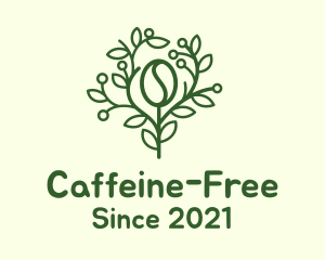 Coffee Bean Tree Branch logo design