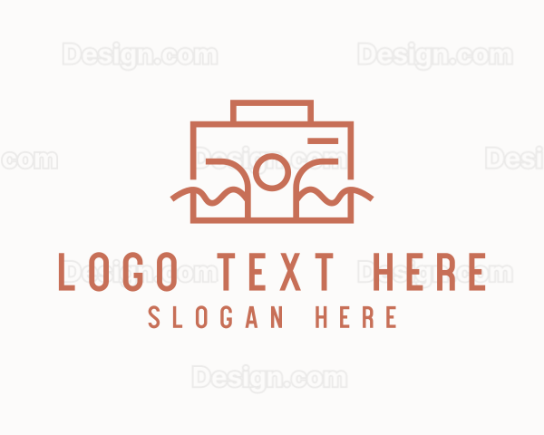 Employee Work Briefcase Logo
