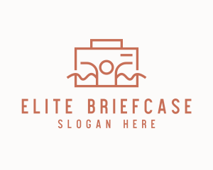 Work Employee Briefcase logo design