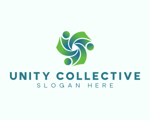 Volunteer People Unity logo design