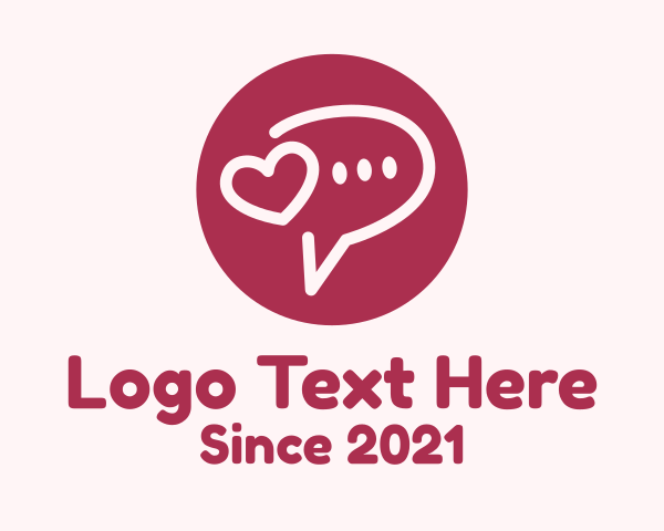 Romantic logo example 3