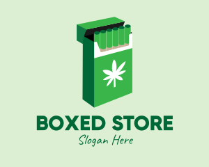 Weed Joint Pack logo design