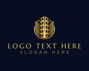Luxury Building Realty logo design