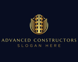 Luxury Building Realty logo design