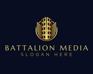 Luxury Building Realty logo design