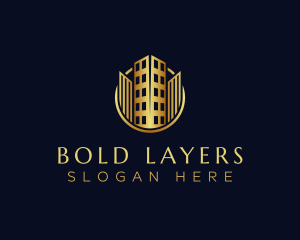 Luxury Building Realty logo design