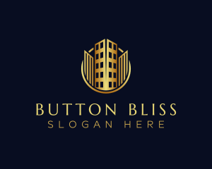 Luxury Building Realty logo design