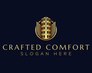 Luxury Building Realty logo design