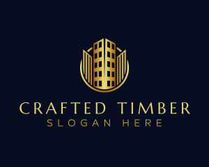 Luxury Building Realty logo design