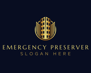 Luxury Building Realty logo design