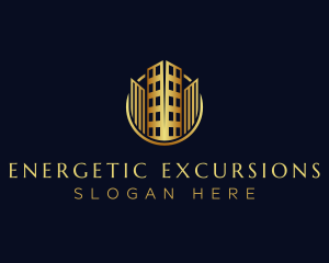 Luxury Building Realty logo design