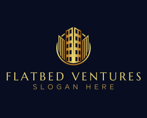 Luxury Building Realty logo design