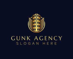 Luxury Building Realty logo design