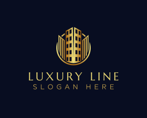 Luxury Building Realty logo design