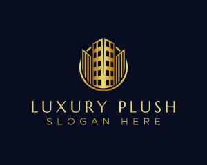 Luxury Building Realty logo design