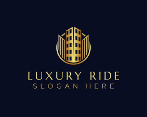 Luxury Building Realty logo design