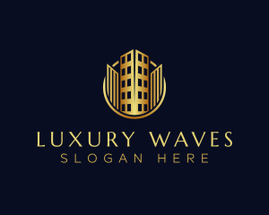 Luxury Building Realty logo design