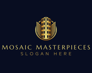 Luxury Building Realty logo design